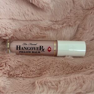 Too Faced Hangover Pillow Balm in Soft Pink - Original NIB